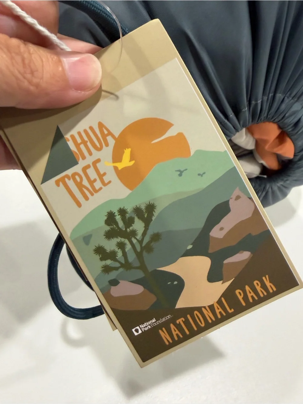 National Park Foundation Packable Camping Blanket Joshua Tree NP 70x50